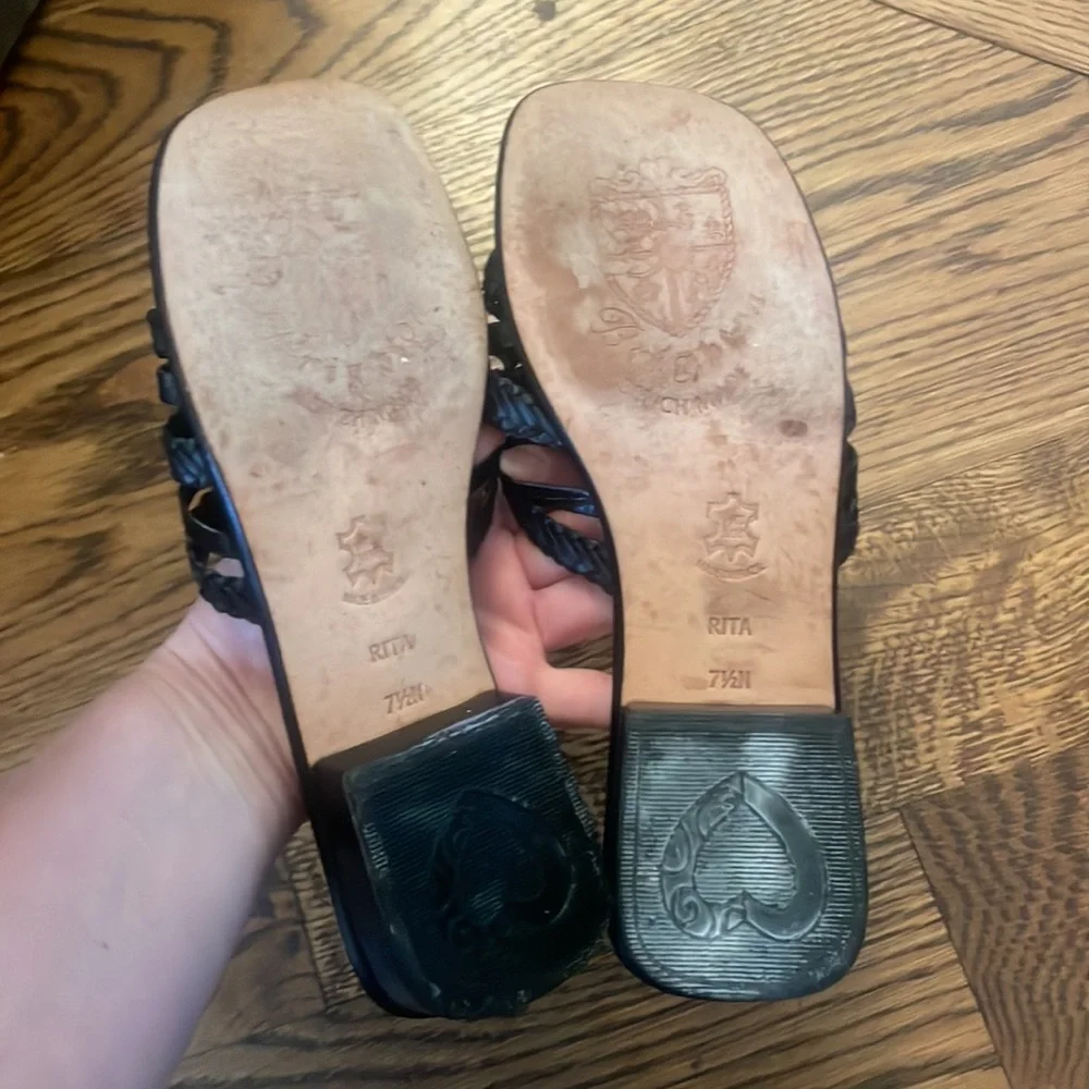 Brighton Black  Rita Sandals! Women’s 7.5